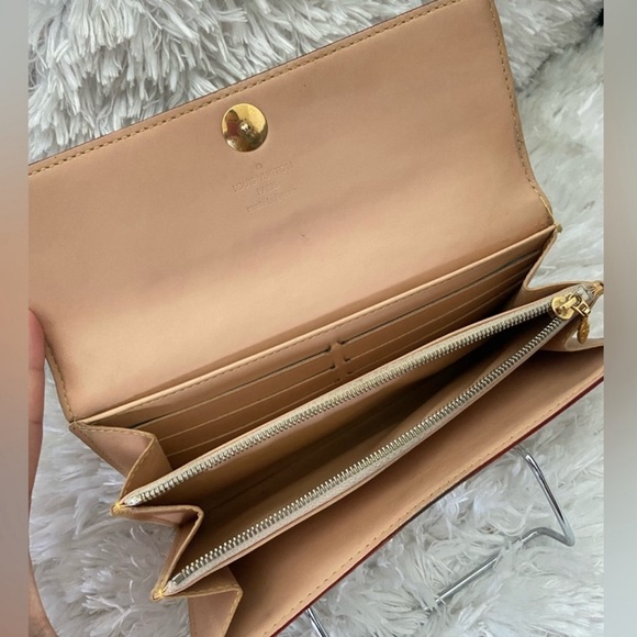 🚨Deal Alert Louis Vuitton Multicolor Sarah Long Wallet 💎Authentic - Picture 13 of 15